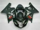 Preto Carenagem Moto Suzuki GSXR 600 / 750 K4 04-05 Preto Carenagem Moto Suzuki GSXR 600 / 750 K4 04-05
