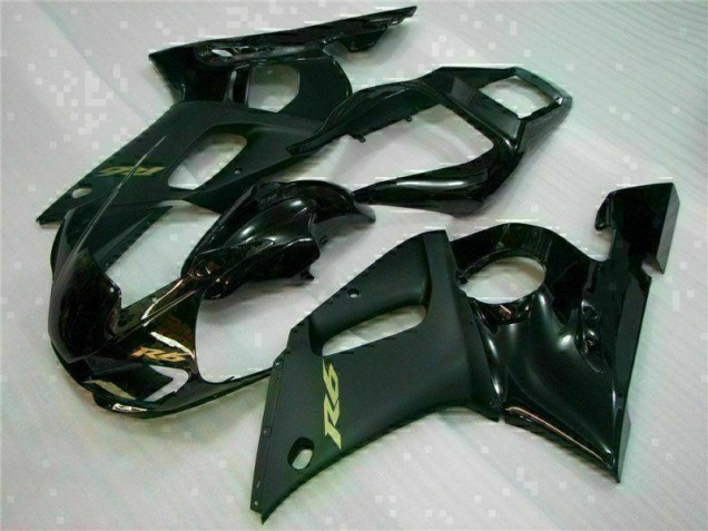 Preto Carenagem Moto Yamaha R6 98-02 Preto Carenagem Moto Yamaha R6 98-02