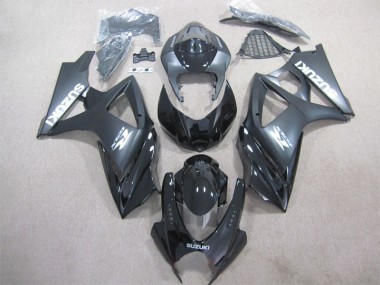 Preto Carenagem & Plástico Moto Suzuki GSXR 1000 K7 07-08