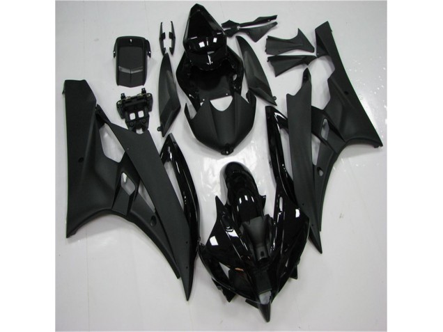 Preto Carenagem & Plástico Moto Yamaha R6 06-07 Preto Carenagem & Plástico Moto Yamaha R6 06-07