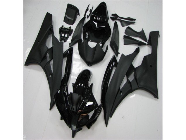 Preto Carenagem & Plástico Moto Yamaha R6 06-07 Preto Carenagem & Plástico Moto Yamaha R6 06-07
