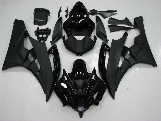 Preto Carenagem & Plástico Moto Yamaha R6 06-07 Preto Carenagem & Plástico Moto Yamaha R6 06-07