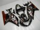 Preto Carroçaria Moto Suzuki GSXR 600 / 750 K1 K2 K3 01-03