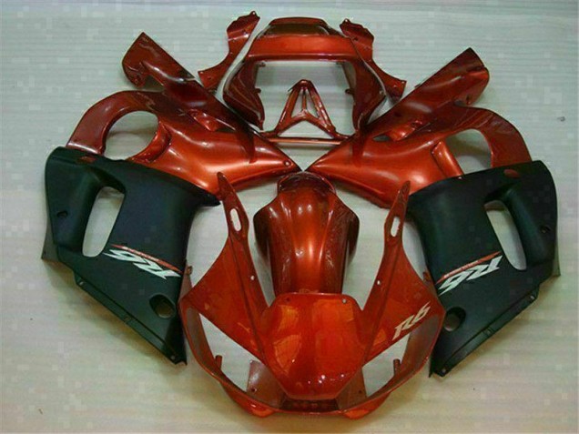 Preto Castanho Carenagem Moto Yamaha R6 98-02 Preto Castanho Carenagem Moto Yamaha R6 98-02