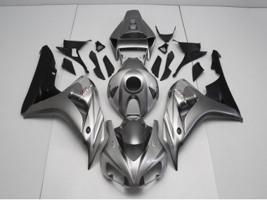 Preto & Cinzento Carenagem Moto Honda CBR 1000RR 06-07