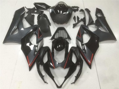 Preto Cinzento Carenagem Moto Suzuki GSXR 1000 K5 05-06