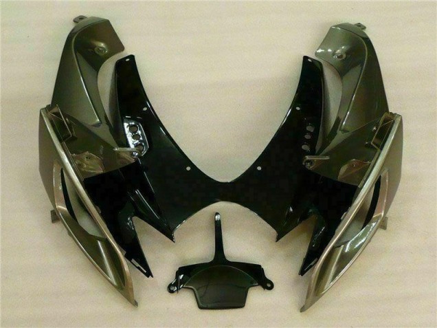 Preto Cinzento Kits Carenagem Moto Suzuki GSXR 600 / 750 K6 06-07