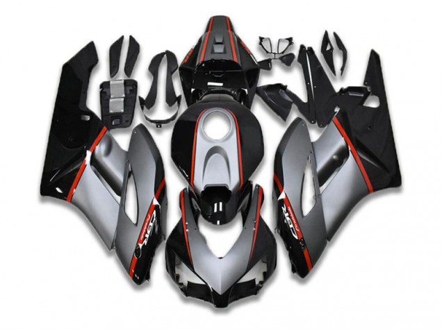 Preto Cinzento Vermelho Carenagem Moto Honda CBR 1000RR 08-11 Preto Cinzento Vermelho Carenagem Moto Honda CBR 1000RR 08-11