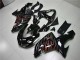 Preto Cinzento Vermelho Carenagem Moto Kawasaki ZX10R 08-10 Preto Cinzento Vermelho Carenagem Moto Kawasaki ZX10R 08-10