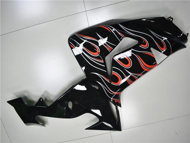 Preto Cinzento Vermelho Carenagem Moto Kawasaki ZX10R 08-10 Preto Cinzento Vermelho Carenagem Moto Kawasaki ZX10R 08-10