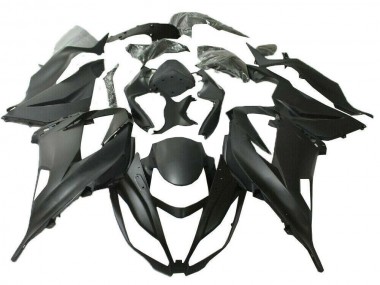 Preto Fosco Abs Moto Plástico Kawasaki ZX6R 19-23
