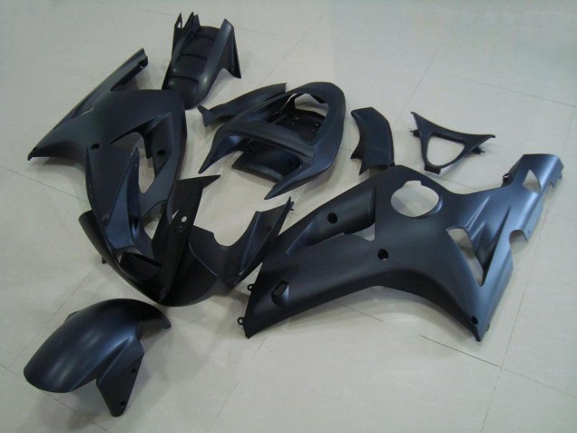 Preto Fosco Abs Moto Plásticos Kawasaki ZX6R 03-04 Preto Fosco Abs Moto Plásticos Kawasaki ZX6R 03-04