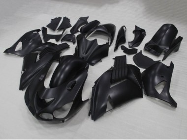 Preto Fosco Abs Motocicleta Plástico Kawasaki ZX14R ZZR 1400 06-11