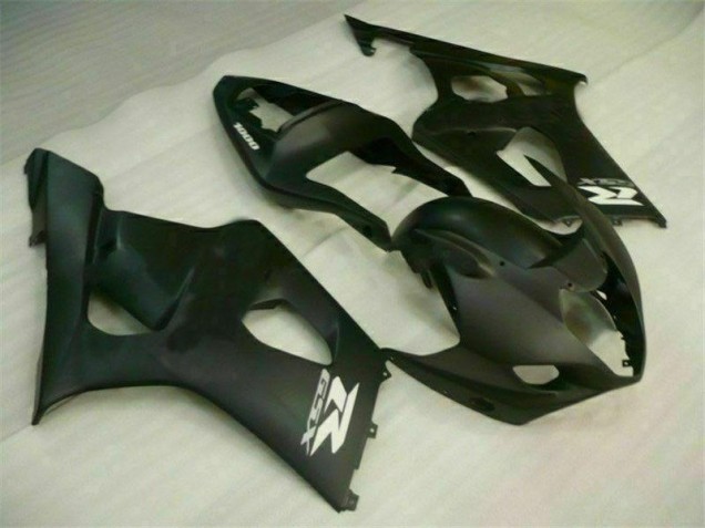 Preto Fosco Abs Motocicleta Plástico Suzuki GSXR 1000 K3 03-04 Preto Fosco Abs Motocicleta Plástico Suzuki GSXR 1000 K3 03-04