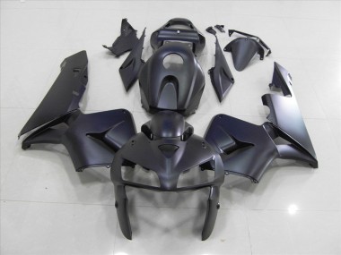 Preto Fosco Abs Motocicleta Plásticos Honda CBR 600RR 05-06