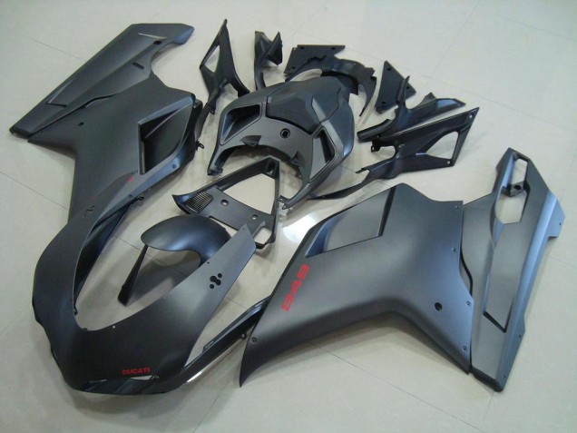 Preto Fosco Carenagem Moto Ducati 848 1098 1198 07-14