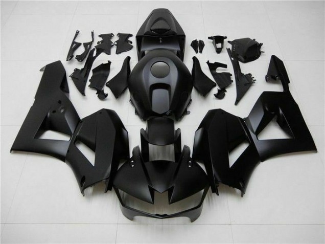Preto Fosco Carenagem Moto Honda CBR 600RR 13-21 Preto Fosco Carenagem Moto Honda CBR 600RR 13-21