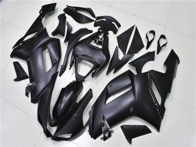 Preto Fosco Carenagem Moto Kawasaki ZX6R 07-08 Preto Fosco Carenagem Moto Kawasaki ZX6R 07-08