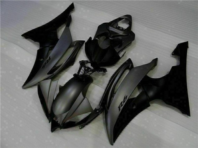 Preto Fosco Carenagem Moto & Plástico Moto Yamaha R6 08-16 Preto Fosco Carenagem Moto & Plástico Moto Yamaha R6 08-16