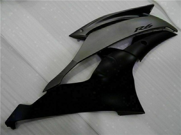 Preto Fosco Carenagem Moto & Plástico Moto Yamaha R6 08-16 Preto Fosco Carenagem Moto & Plástico Moto Yamaha R6 08-16