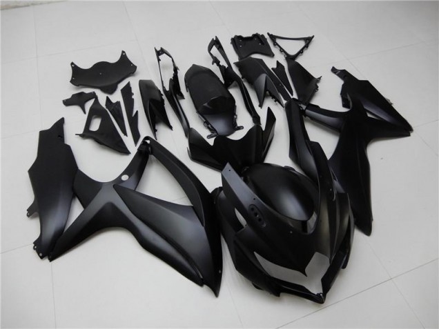 Preto Fosco Carenagem Moto Suzuki GSXR 600 / 750 K8 08-10 Preto Fosco Carenagem Moto Suzuki GSXR 600 / 750 K8 08-10