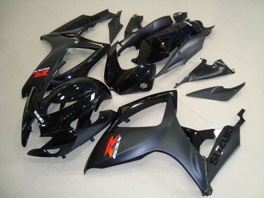 Preto Fosco Carenagem Moto Suzuki GSXR 750 K6 06-07