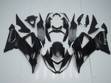 Preto Fosco Carenagem & Plástico Moto Kawasaki ZX6R 13-18