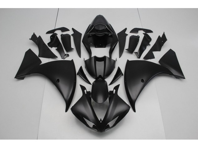 Preto Fosco Carenagem & Plástico Moto Yamaha R1 09-11 Preto Fosco Carenagem & Plástico Moto Yamaha R1 09-11