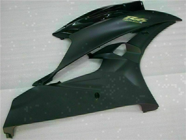 Preto Fosco Carenagem & Plástico Moto Yamaha R6 06-07 Preto Fosco Carenagem & Plástico Moto Yamaha R6 06-07