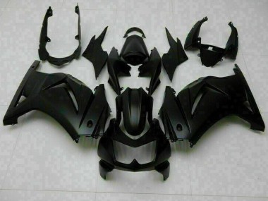Preto Fosco Carroçaria Moto Kawasaki EX250 08-12