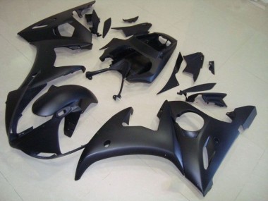 Preto Fosco Carroçaria Moto Yamaha R6 03-05