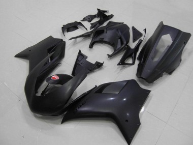 Preto Fosco Corrida Verision Carenagem Moto Ducati 848 1098 1198 07-14