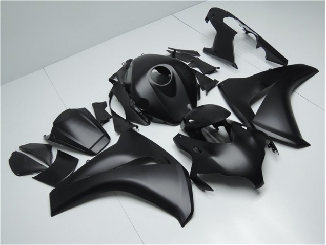 Preto Fosco Injeção Kit Carenagem Moto Honda CBR 1000RR 08-11