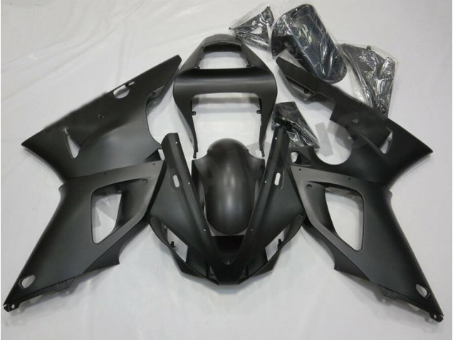 Preto Fosco Kits Carenagem Moto Yamaha R1 02-03 Preto Fosco Kits Carenagem Moto Yamaha R1 02-03