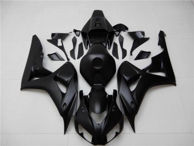 Preto Fosco Moto Plástico Honda CBR 1000RR 06-07