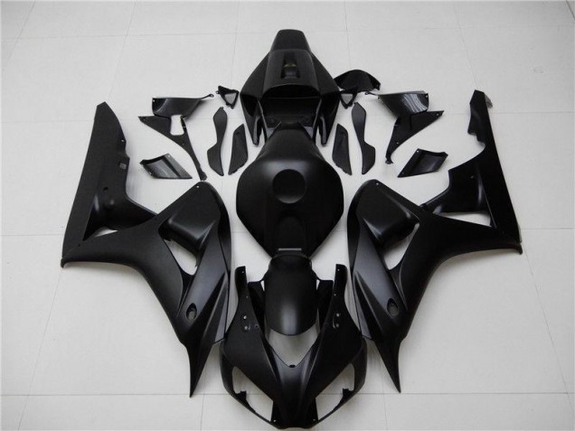 Preto Fosco Moto Plástico Honda CBR 1000RR 06-07 Preto Fosco Moto Plástico Honda CBR 1000RR 06-07