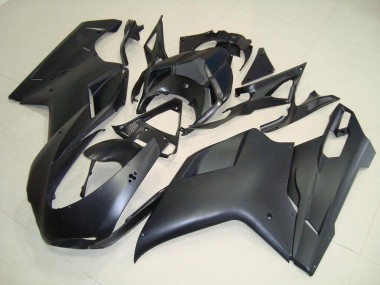 Preto Fosco No Adesivo Carenagem Moto Ducati 848 1098 1198 07-14
