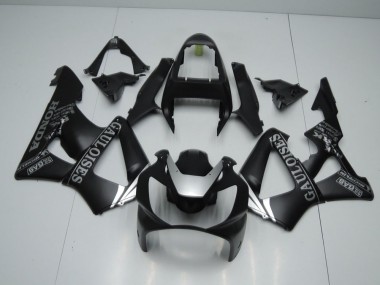 Preto Fosco Prata Carenagem Moto Honda CBR 900RR 929 00-01