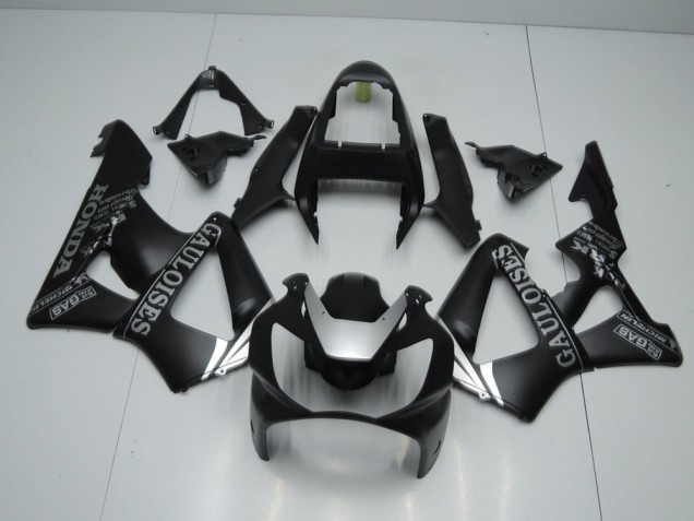Preto Fosco Prata Carenagem Moto Honda CBR 900RR 929 00-01 Preto Fosco Prata Carenagem Moto Honda CBR 900RR 929 00-01
