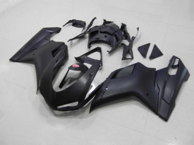 Preto Fosco Preto Adesivo Carenagem Moto Ducati 848 1098 1198 07-14