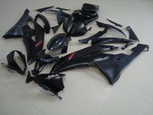 Preto Fosco Preto Brilhante Carenagem Moto Triumph Daytona 675 Triple 06-08