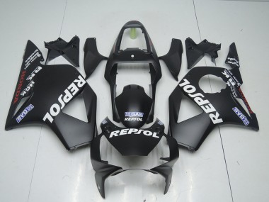 Preto Fosco Repsol Carenagem Moto Honda CBR 900RR 954 02-03