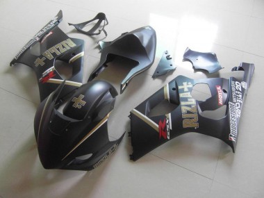 Preto Fosco Rizla Corrida Carenagem Moto Suzuki GSXR 1000 K3 03-04