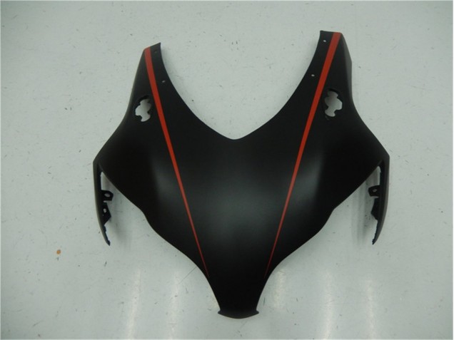 Preto Fosco Vermelho Carenagem Moto Honda CBR 1000RR 08-11 Preto Fosco Vermelho Carenagem Moto Honda CBR 1000RR 08-11