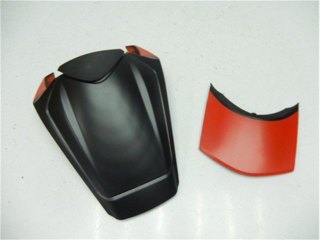 Preto Fosco Vermelho Carenagem Moto Honda CBR 1000RR 08-11 Preto Fosco Vermelho Carenagem Moto Honda CBR 1000RR 08-11