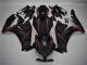 Preto Fosco Vermelho Carenagem Moto Honda CBR 1000RR 12-16 Preto Fosco Vermelho Carenagem Moto Honda CBR 1000RR 12-16
