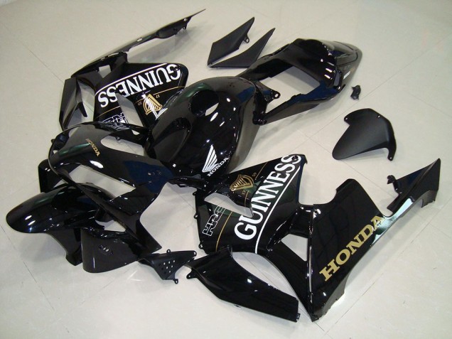 Preto Gunness Carenagem Moto Honda CBR 600RR 05-06 Preto Gunness Carenagem Moto Honda CBR 600RR 05-06