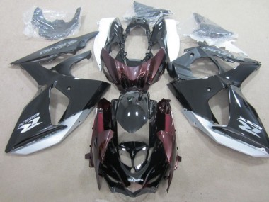 Preto Injeção Kit Carenagem Moto Suzuki GSXR 1000 K9 09-16