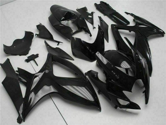 Preto Injeção Kit Carenagem Suzuki GSXR 600 / 750 K6 06-07 Preto Injeção Kit Carenagem Suzuki GSXR 600 / 750 K6 06-07