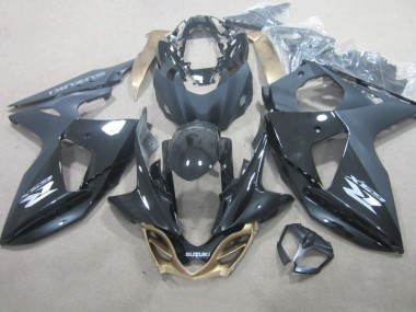 Preto Injeção Kits Carenagem Moto Suzuki GSXR 1000 K9 09-16